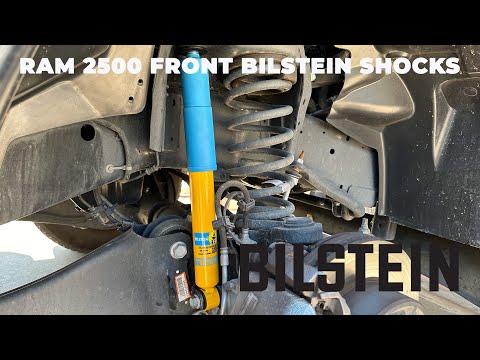 Ram 2500 Front Bilstein 4600 Shocks Install