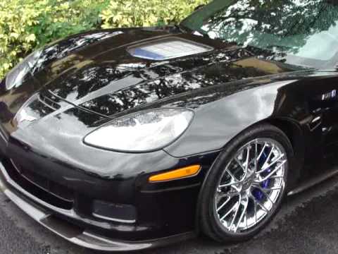 black 2010 corvette ZR1