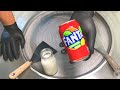 Fanta Ice Cream Rolls How To Make Fanta Strawberry Kiwi Ice Cream Rolled Ice Cream Recipe ASMR