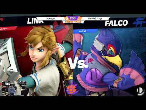 Clemson Smash Series 26 - Losers Finals - Avenger (Link) vs. PHNM | Mage (Falco) - SSBU