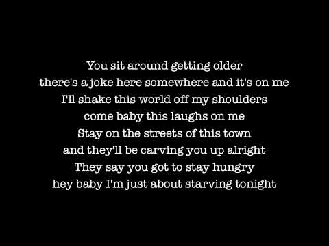 Bruce Springsteen - Dancing in the Dark (Lyrics)