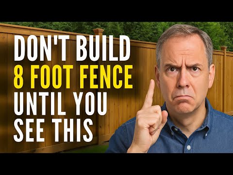 8 Foot Privacy Fence Ideas