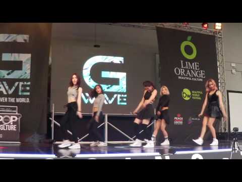 160528 G-Wave Hispop GaiA (HR) - Love me please @ Square1 (Fancam)