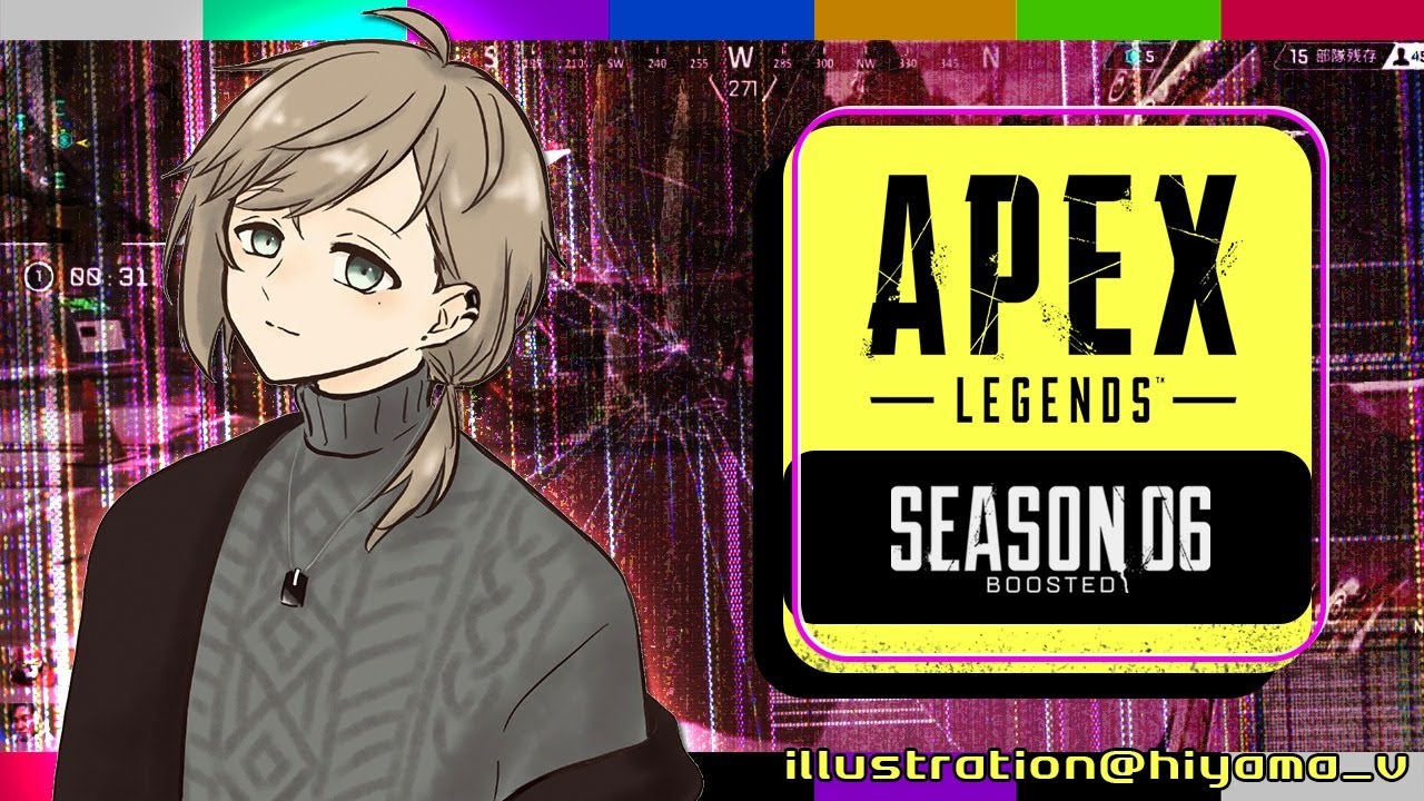 APEX |珍しいメンツ!ランク回します!【にじさんじ/叶】
