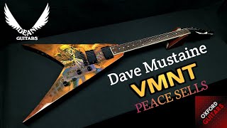 Video thumbnail for Dean Dave Mustaine Signature VMNT Peace Sells 2012 Megadeth 4K guitar close up video by Oxford Guitars