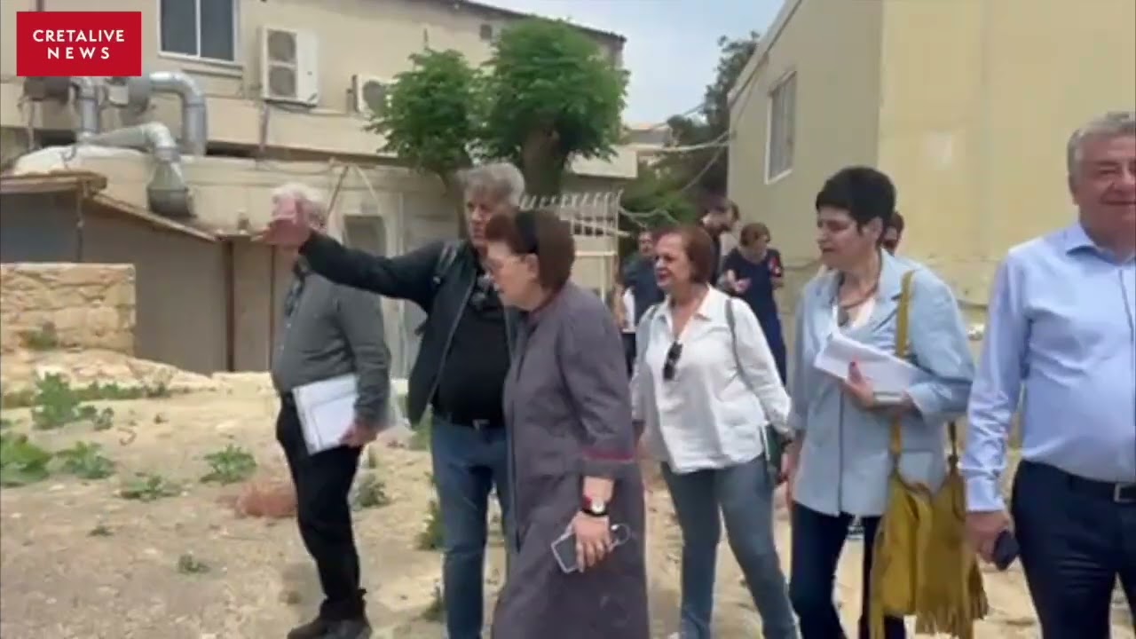 Αυτοψία της Λίνας Μενδώνη στα Ενετικά Τείχη - Δεύτερη ημέρα της επίσκεψής της στο Ηράκλειο