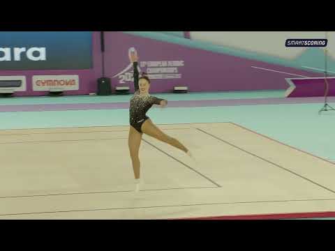 CUTINI Sara (ITA) 13th European Aerobic Championships Antalya 2023 (European Champion)