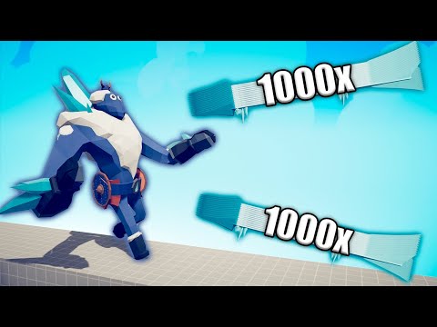 1000x OVERPOWERED ICE ARCHER vs EVERY BOSS - TABS | Totally Accurate Battle Simulator 2024