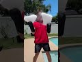 Filling Entire POOL With Dry Ice ️