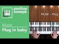 Как научиться играть на фортепиано Muse - Plug in baby 