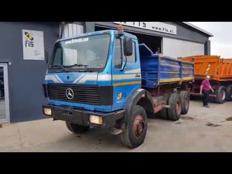 TRUCK MERCEDES-BENZ 2632 6X4 TIPPER FIŠ TRUCKS & MACHINERY SLOVENIA