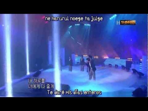 [Sub esp.Rom] Shinhwa - Angel (Comeback Stage)