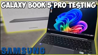 Samsung Galaxy Pro Book 5 review and unboxing