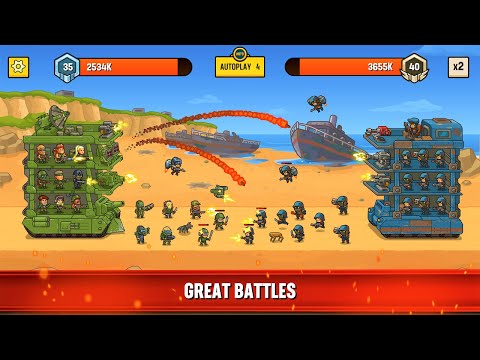 🔥 World War Defense 🛡️ GAMEPLAY Waves 1-10 (Android)