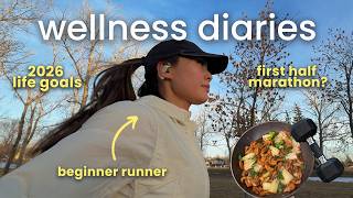 let's catch up on my new years goals & current fitness routine | wellness diaries vlog