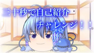 【ゆっくり茶番】三十秒で自己紹介チャレンジ！！