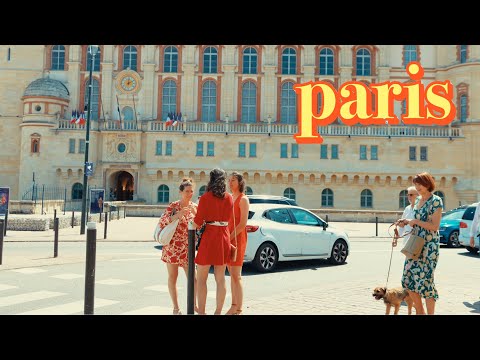 Área de Paris Château de Saint Germain en Laye walk, som estéreo HD