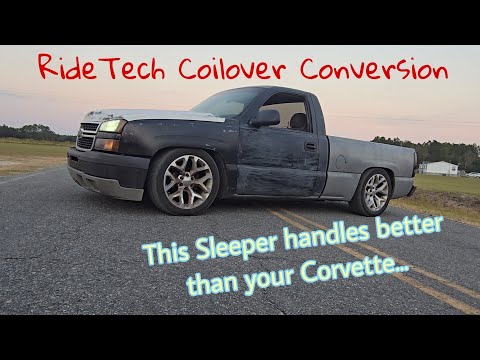 Ridetech coilover conversion for 99-06 Chevy Silverado part 2....rear suspension install