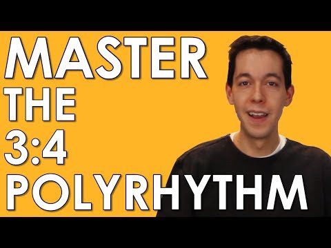 POLYRHYTHM- Learn and MASTER 3:4 and 4:3 [MUSIC THEORY - RHYTHM- COUNTING]
