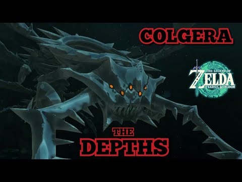 Colgera Boss Fight (Rematch) in The Depths | The Legend of Zelda: Tears of The Kingdom