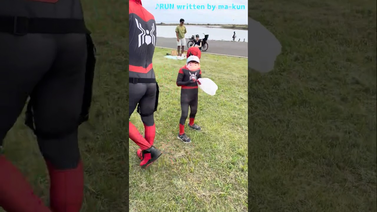 【感動】4歳児がスパイダーマンになって伝えたかったこと。　#spiderman