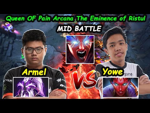 TNC Armel [Void Spirit] MID BATTLE vs Yowe [Queen Of Pain] ArcanaThe Eminence of Ristul  Dota 2 7.26
