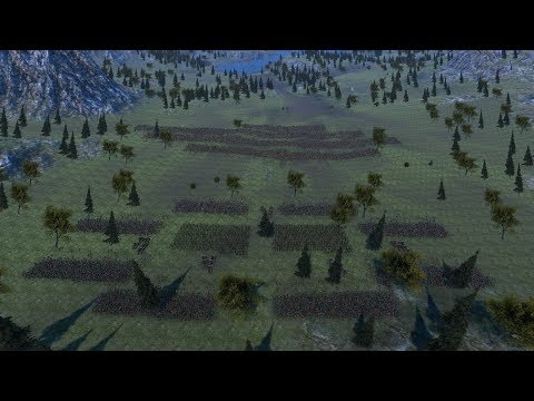 Roman Empire vs Barbarian Horde | Ultimate Epic Battle Simulator UEBS