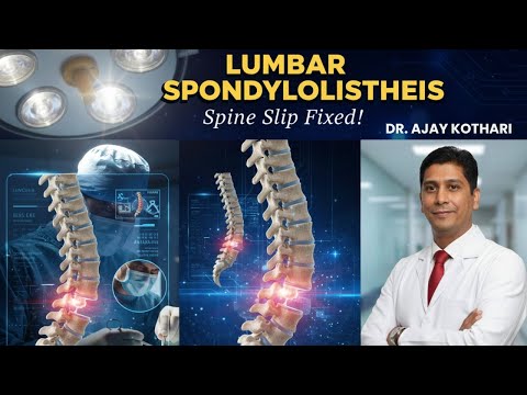 Lumbar spondylolisthesis : symptoms treatment exercises: when is surgery necessary :| Dr. Ajay Kothari