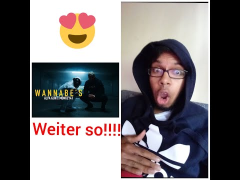 Inder reagiert auf ALPA GUN X MONKEY41 - WANNABE'S ( live Reaction)