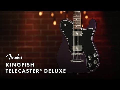 Fender Kingfish Telecaster Deluxe RW MSNT image 5