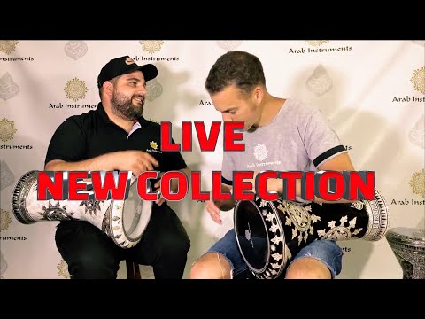 LIVE - TESTING OUR DARBUKA COLLECTION 2023