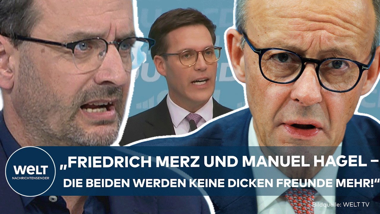 BADEN-WÜRTTEMBERG: „Keine dicken Freunde!“ – CDU-Zoff zwischen Merz und Hagel schwächt Position