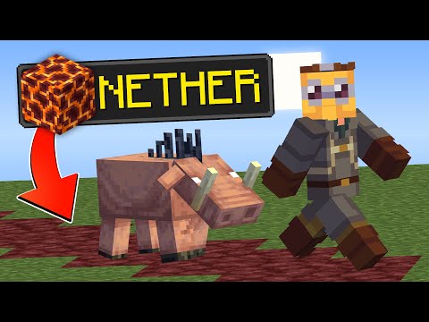 Hilarious Minecraft Madness: Every Step = Nether!
