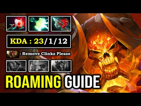 CRAZY LIGHTNING SPEED Roaming Guide 100% Absolutely Broken Clinkz Deleted Everyone in 2s DotA 2