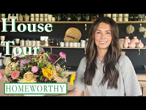 HOME TOUR | This Texas Home Feels Vintage, Lived-In & Full of Charm + Floral Arrangement Demo