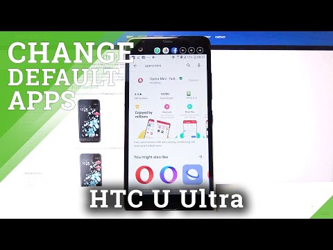 How to Change Default Apps on HTC U Ultra – Apps Settings
