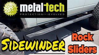 Bronco Metal Tech 4X4 Sidewinder Sliders Paint & Prep