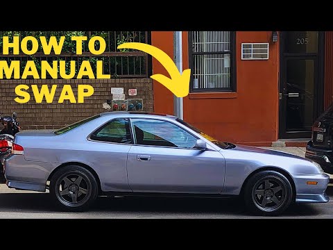How to do an auto to manual swap on a Honda prelude(97-01) - Parts list