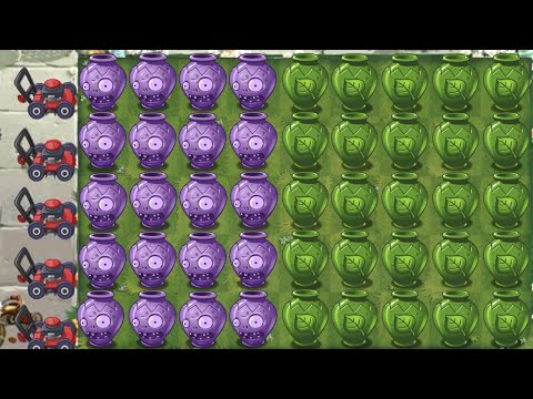 All Plants Vs All Zombies in Vasebreaker - PvZ 2 Gameplay
