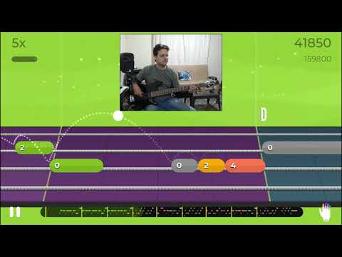 Music n' English - Hernán Alejos - Yousician Nivel 5 - Sailing (Full Bass)