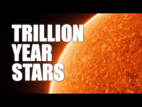 The Life of a Red Dwarf Star: The Trillion-Year Star