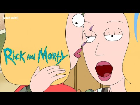 Space Beth: A Clone Love Story | Rick and Morty | adult swim