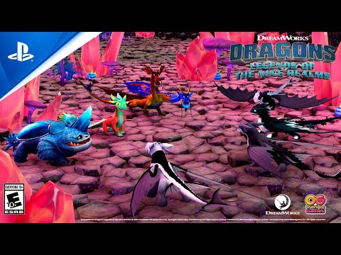 DreamWorks Dragons: Legends of The Nine Realms - Launch Trailer | PS5 & PS4 Games