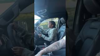 Kevin Gates lets his 10 year old daughter drive 😳 #kevingates #shorts