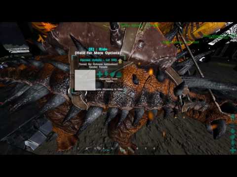 MODDED ARK: Legendary Poison Wyvern Evolving