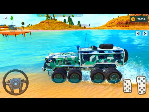 Titanium Truck 8x8 Driving - Off The Road Car Simulator #26 - Android Gameplay