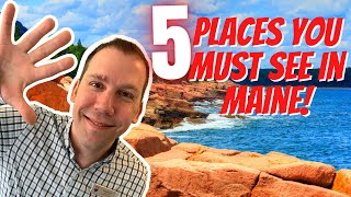 5 places to see in Maine this summer ! The best spots in Maine!