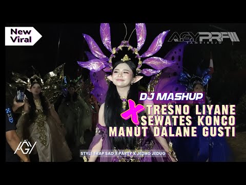 DJ TRESNO LIYANE X SEWATES KONCO X MANUT DALANE GUSTI TRAP SAD PARTY TERBARU 🔥