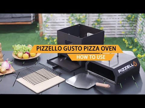 Pizzello Gusto 12 - 4 in 1 Outdoor Pizza Oven
