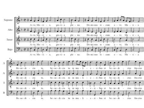 Arcadelt:  Ave Maria